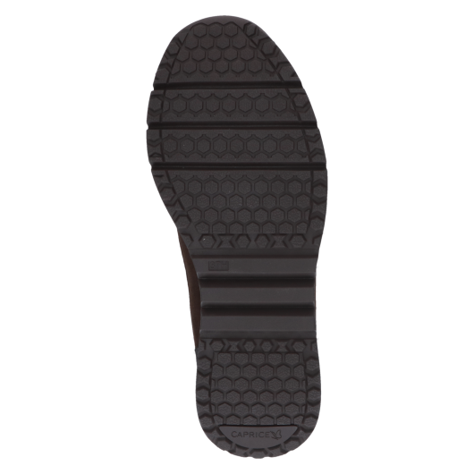 Skórzane Sneakersy Damskie Caprice – Ciemnobrązowe z Technologią CLIMOTION® Skórzane Sneakersy Damskie Caprice – Ciemnobrązowe z Technologią CLIMOTION®