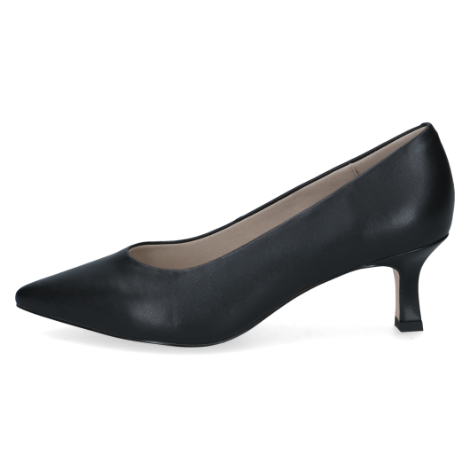 Skórzane Czółenka Damskie Caprice  9-22401-47  Czarne