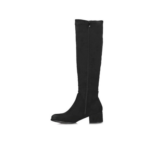 Klasyczne czarne kozaki damskie T.Sokolski HX Z24-142 – elegancja na stabilnym słupku