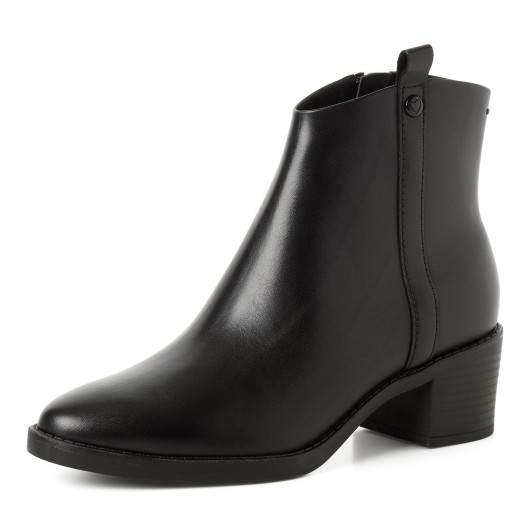 Czarnie Botki Damskie Marco Tozzi 2-25325-47-001 Black – Szyk, Elegancja i Codzienny Komfort