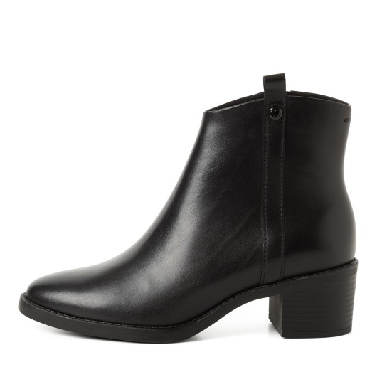 Czarnie Botki Damskie Marco Tozzi 2-25325-47-001 Black – Szyk, Elegancja i Codzienny Komfort