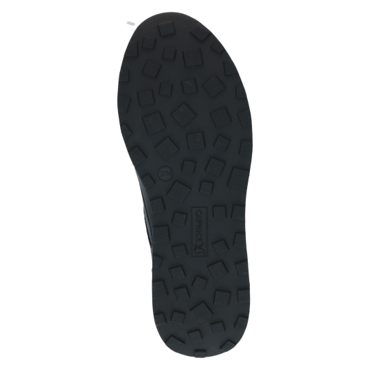 Czarne Skórzane Sneakersy Damskie Caprice 9-23719-47 – Perfekcyjne Połączenie Klasyki, Funkcjonalności i Wygody