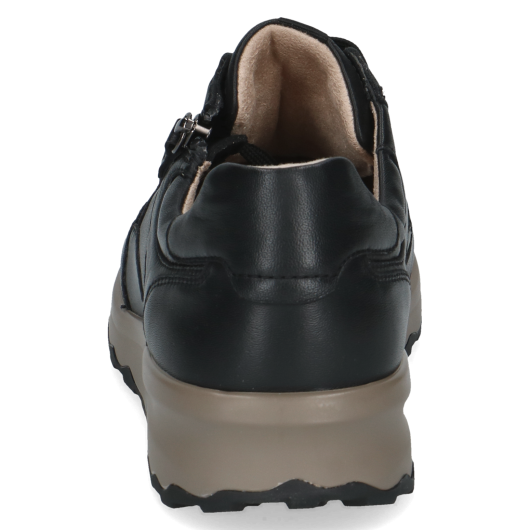 Czarne Skórzane Sneakersy Damskie Caprice 9-23719-47 – Perfekcyjne Połączenie Klasyki, Funkcjonalności i Wygody