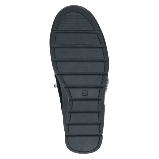 Czarne Ocieplane Śniegowce / Botki Damskie Caprice 9-26226-41 019 Black Comb