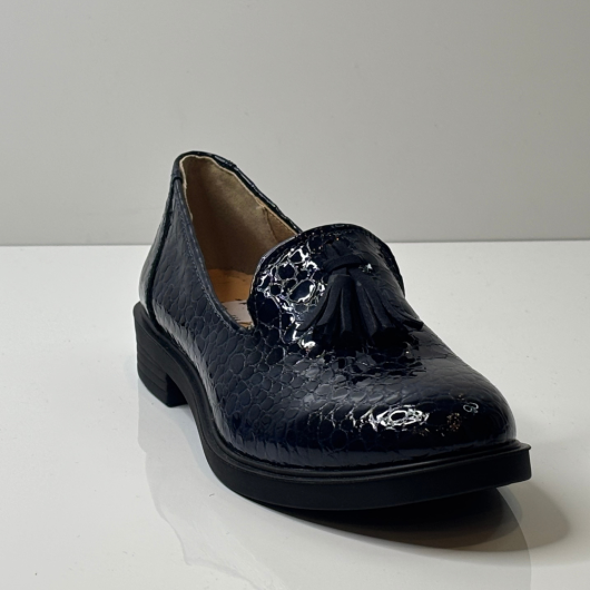 Półbuty granatowe Jaromin