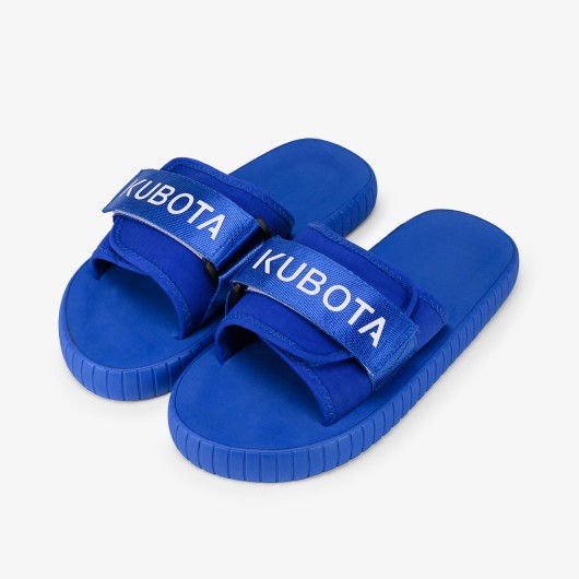 Klapki męskie rzep 2.0 Kubota kobaltowe