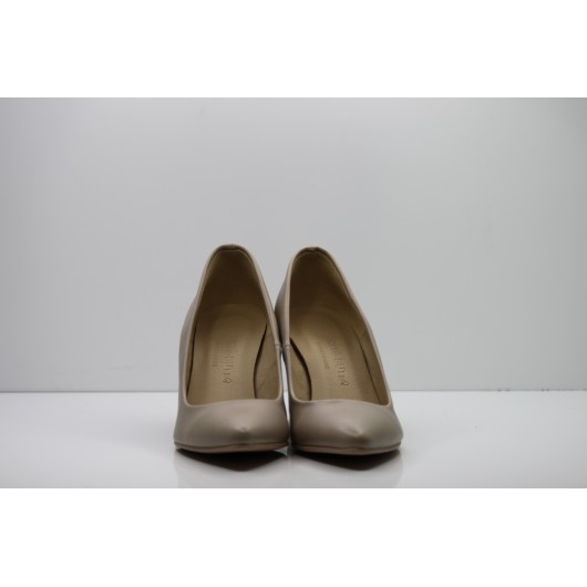 Czółenka damskie beżowe Krzyś-But