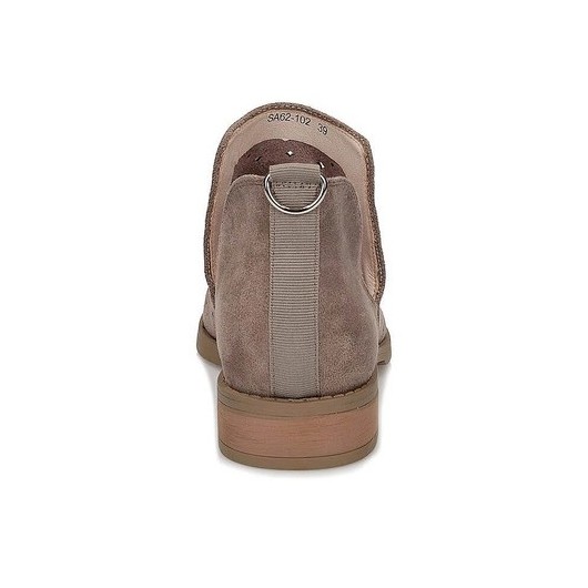 Brązowe botki ażurowe M.daszynski