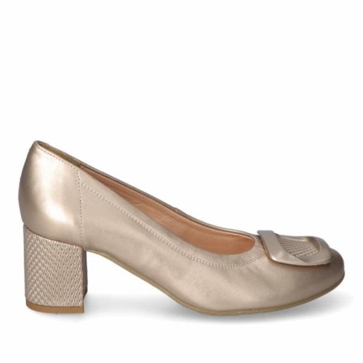 Czółenka damskie Bio-eco by Arka beżowy