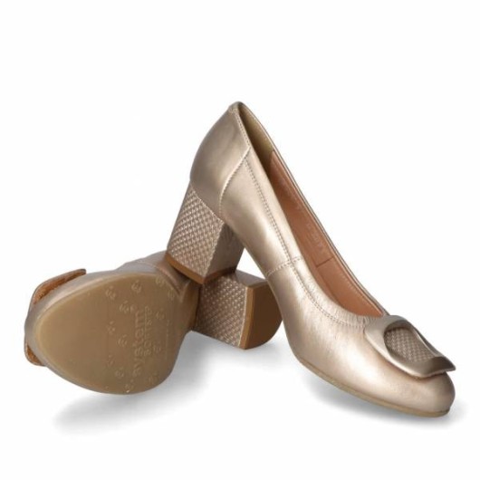 Czółenka damskie Bio-eco by Arka beżowy