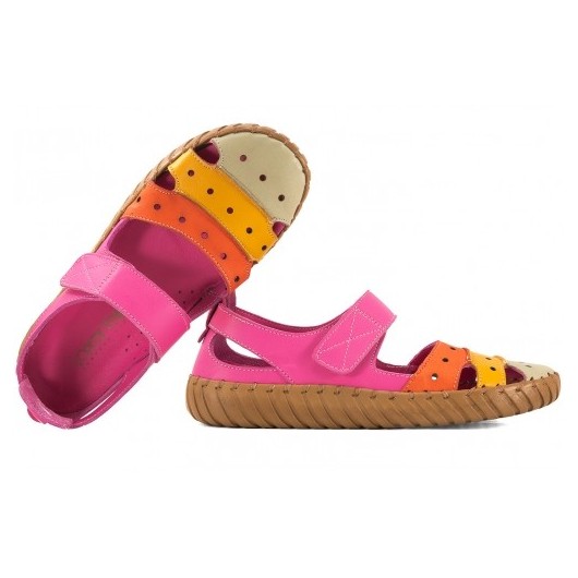 Sandały skórzane damskie Loretta Vitale 5327