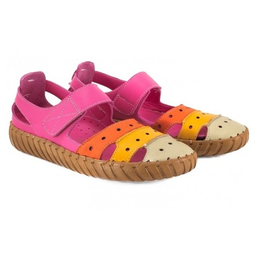 Sandały skórzane damskie Loretta Vitale 5327