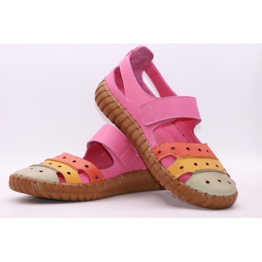 Sandały skórzane damskie Loretta Vitale 5327