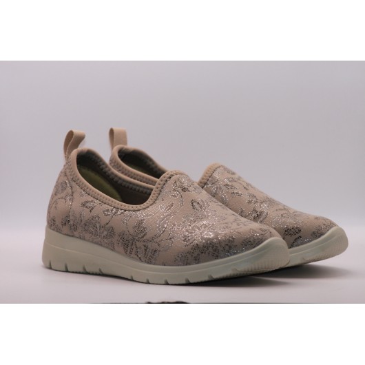 Półbuty damskie zdrowotne ze streczem Sanital Flex na wrażliwe stopy