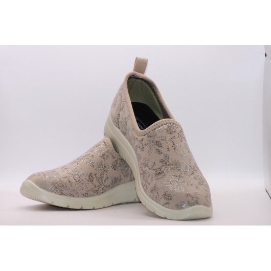 Półbuty damskie zdrowotne ze streczem Sanital Flex na wrażliwe stopy