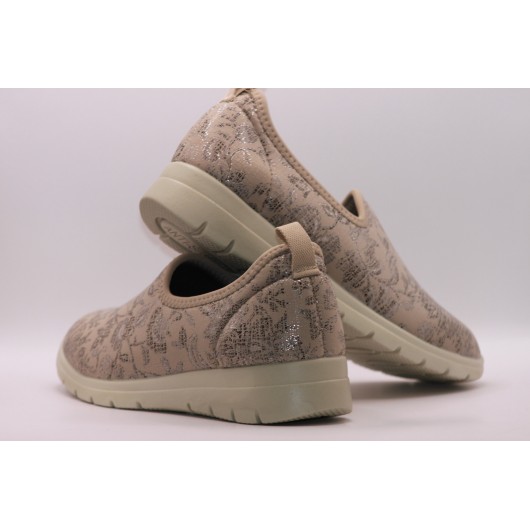 Półbuty damskie zdrowotne ze streczem Sanital Flex na wrażliwe stopy