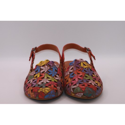 Półbuty z odrytą pietą Modo 944 759 ZN AYK