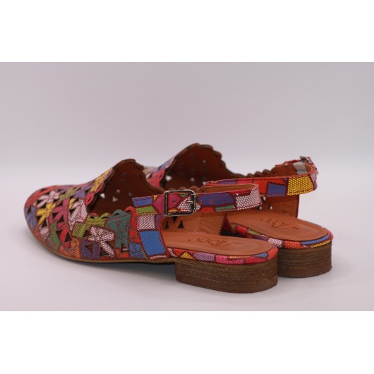 Półbuty z odrytą pietą Modo 944 759 ZN AYK