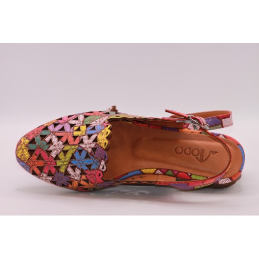 Półbuty z odrytą pietą Modo 944 759 ZN AYK