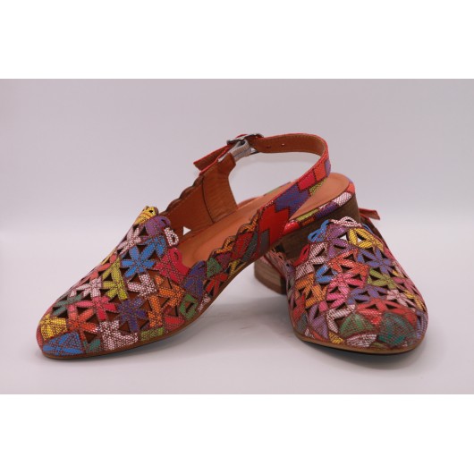 Półbuty z odrytą pietą Modo 944 759 ZN AYK