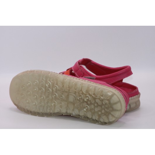 Sandały damskie wygodne skórzane Loretta Vitale Es/106 różowe