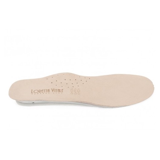 LORETTA VITALE ES/100 PÓŁBUTY DAMSKIE SKÓRZANE AŻUROWE