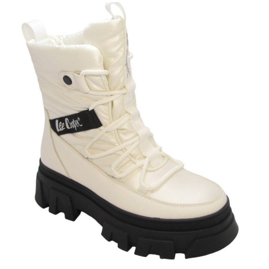 Białe śniegowce LEE COOPER