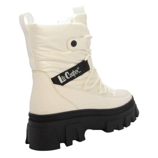 Białe śniegowce LEE COOPER