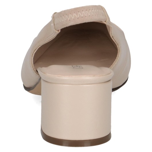 Czółenko damskie skórzane beżowe Caprice 9-29500-42