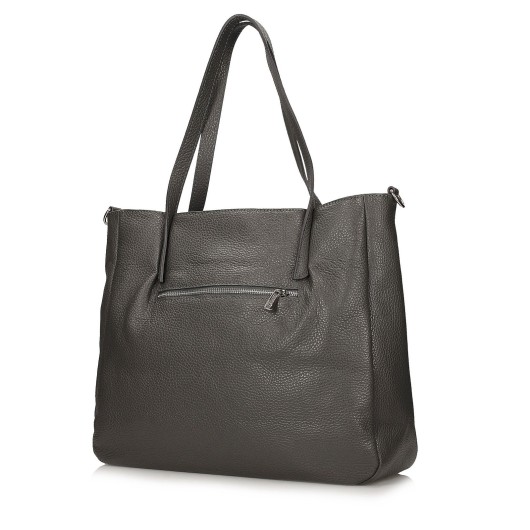 Torebka  Toscanio skórzana szara TOS  F119