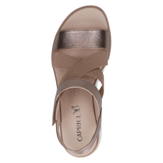 Sandały letnie skórzane Caprice 9-287045-44