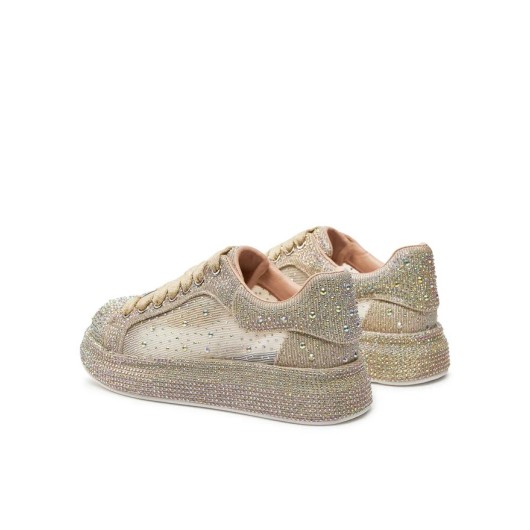 Sneakersy cyrkoniami GOE