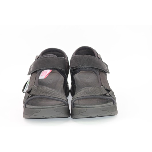 Komfortowe sandały na platformie Rieker W3151-00