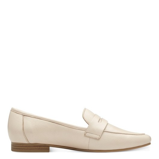 Wygodne mokasyny beżowe Marco Tozzi 2-24218-42