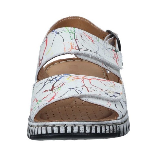 Sandały damskie Manitu skórzane do rozmiaru 42