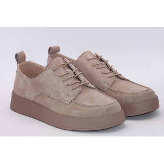 Wygodne zamszowe półbuty Loretta Vitale w2004 skóra