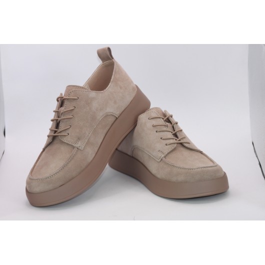 Wygodne zamszowe półbuty Loretta Vitale w2004 skóra