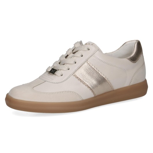 Wygodne buty sportowe Caprice 9-23705-44 beżowe skórzane