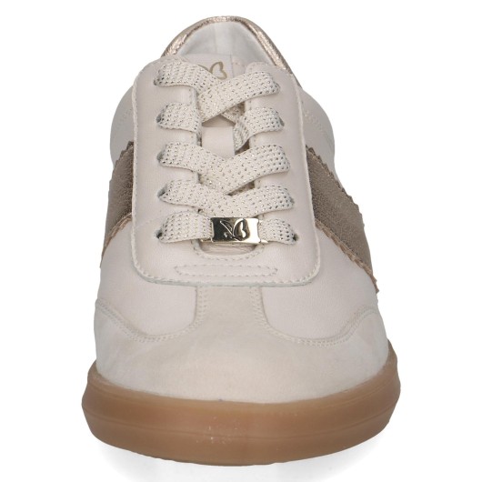 Wygodne buty sportowe Caprice 9-23705-44 beżowe skórzane