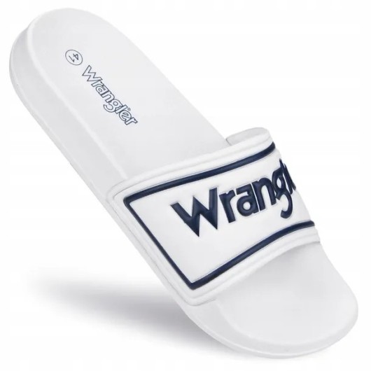 Klapki męskie Wrangler białe oryginalne