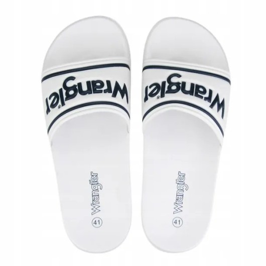 Klapki męskie Wrangler białe oryginalne