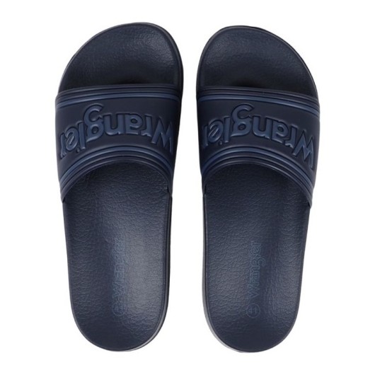 Oryginalne klapki męskie Wrangler granatowe