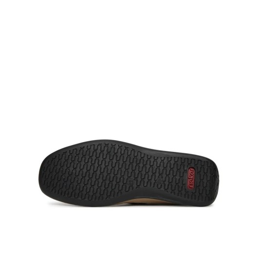 Półbuty męskie Rieker 05286-24 skórzane brązowe