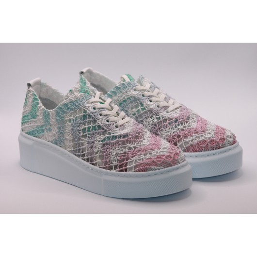 Sneakersy na platformie Modo 24222 Hit