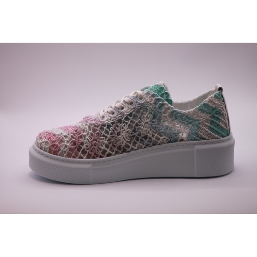 Sneakersy na platformie Modo 24222 Hit