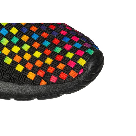 Półbuty Rock Samba Black Rainbow Wielokolorowy,