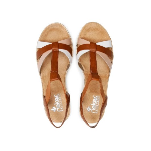 Sandały Rieker61995-81 stylowe i wygodne