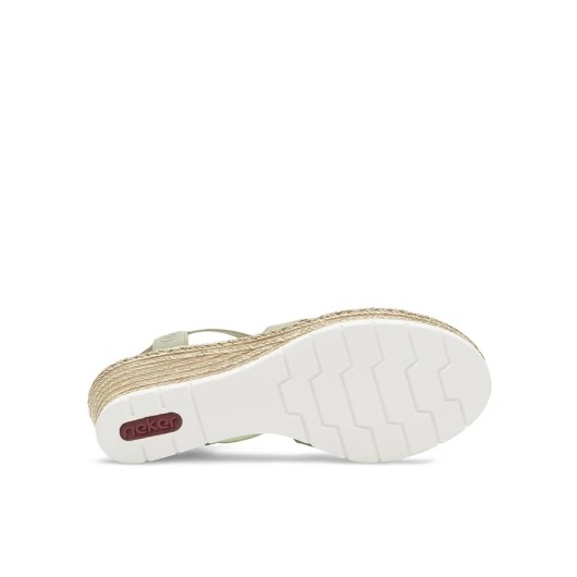 Sandały damskie Rieker 619B2-52 GREEN