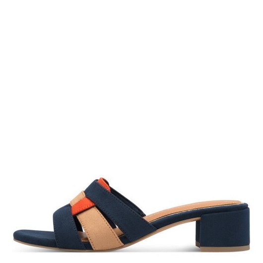 Klapek damski Marco Tozzi granatowy Hit