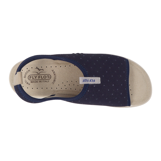 Sandały zdrowotne Fly Flot 57H87garnatowe stretch